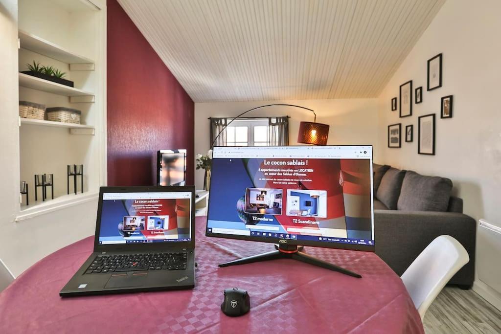 Le Cosy T2 Hypercentre ! Parking Inclus Et La Plage A 2 Min ! Ле-Сабль-д’Олон Экстерьер фото